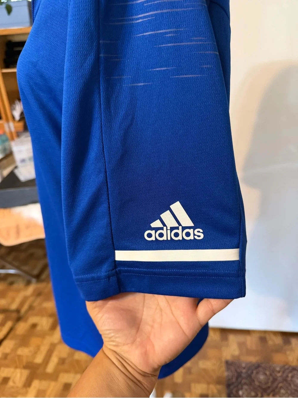 adidas Royal Blue Men's Polo Shirt